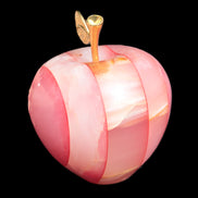 Afghan Jade Onyx hand-carved Apple 71*85mm 559g Rocks and Things