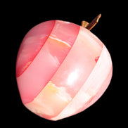 Afghan Jade Onyx hand-carved Apple 71*85mm 559g Rocks and Things