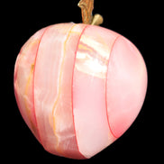Afghan Jade Onyx hand-carved Apple 72*88mm 597g Rocks and Things Store
