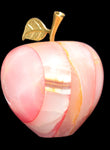 Afghan Jade Onyx hand-carved Apple 72*88mm 597g Rocks and Things Store