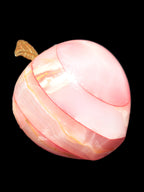 Afghan Jade Onyx hand-carved Apple 72*88mm 597g Rocks and Things Store