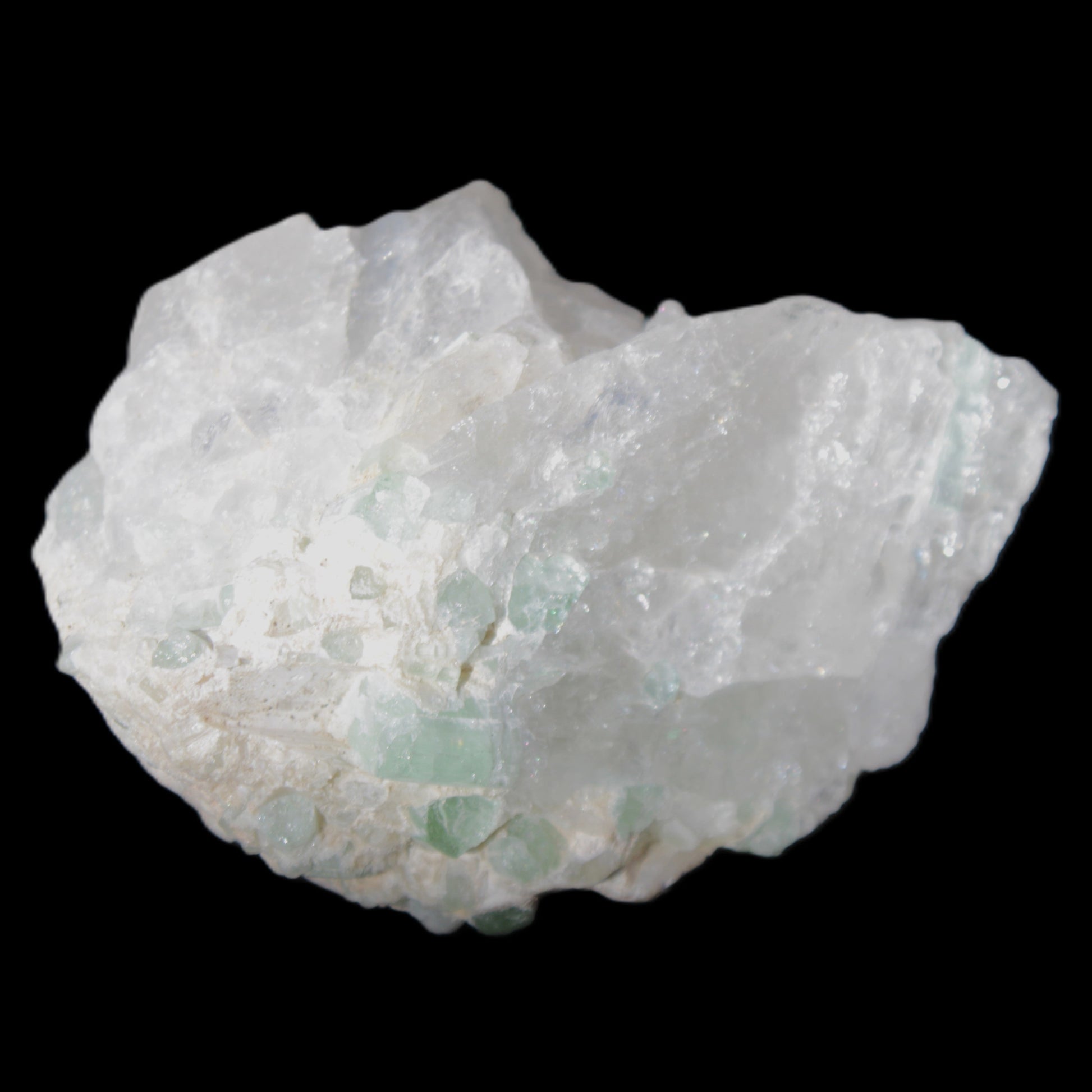 Green Tourmaline in Quartz 90.8g Rocks and Things Store