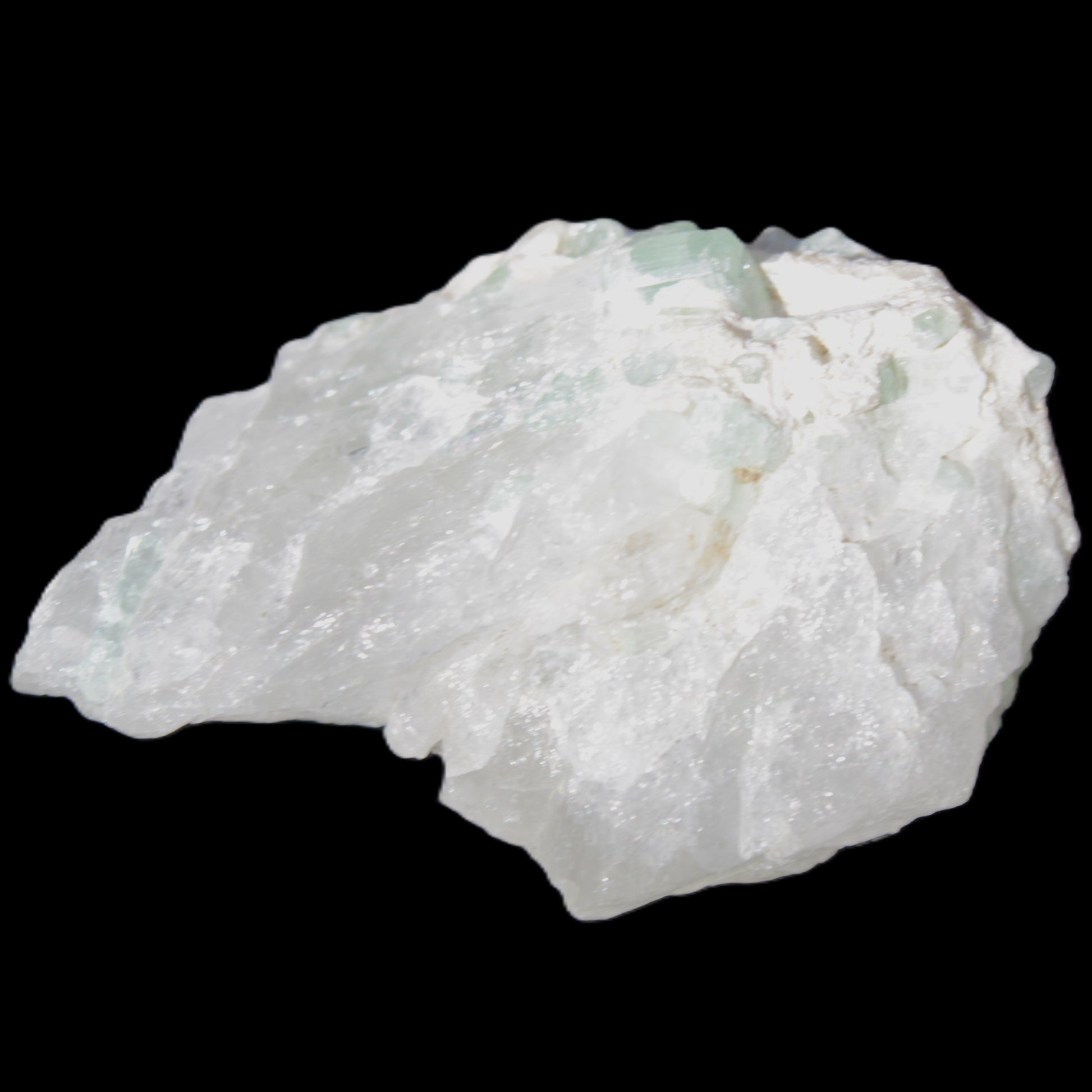 Green Tourmaline in Quartz 90.8g Rocks and Things Store