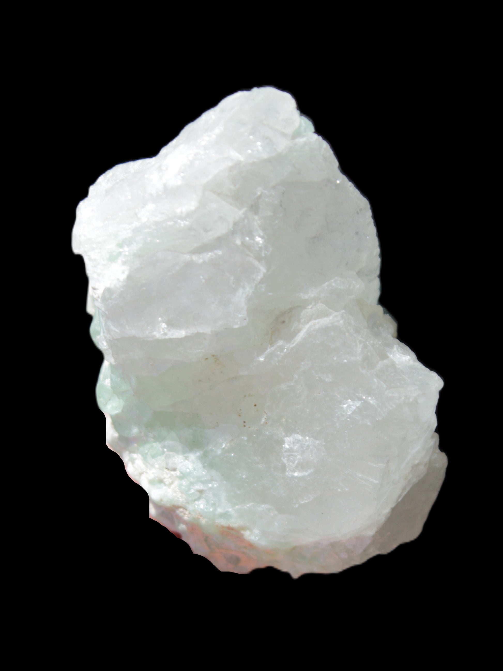 Green Tourmaline on Quartz from Skardu, Pakistan 63*24*43mm 90.8g in sunlight - Rocks and Things Store