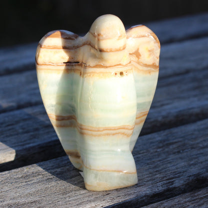 Caribbean Calcite hand-carved Angel 136g