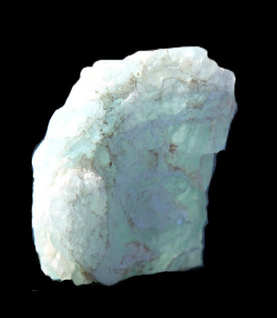Aquamarine 44*33*19mm 247ct 49.4g in sunlight - Rocks and Things Store