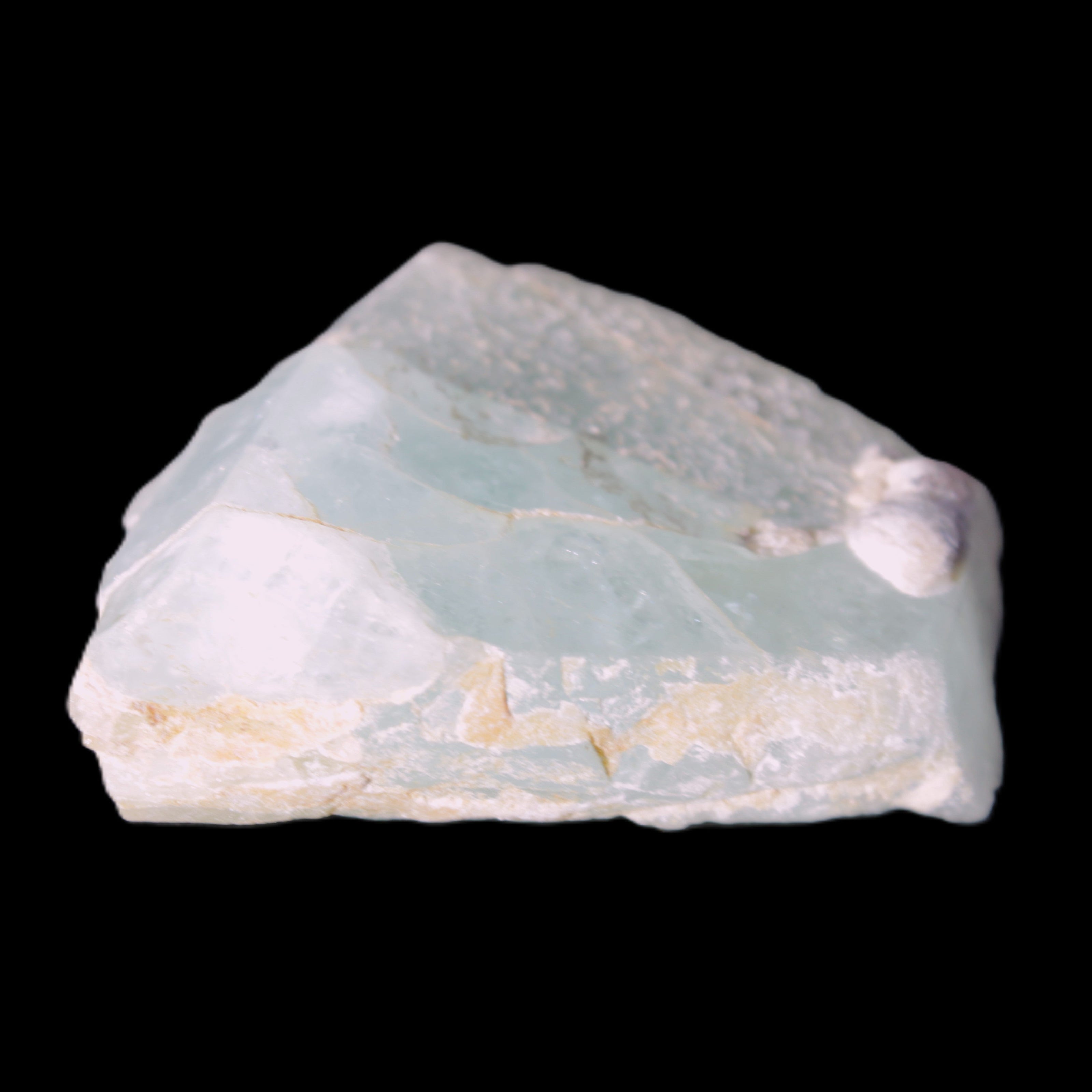 Blue Aquamarine 43*31*18mm 150ct 30g in sunlight - Rocks and Things Store