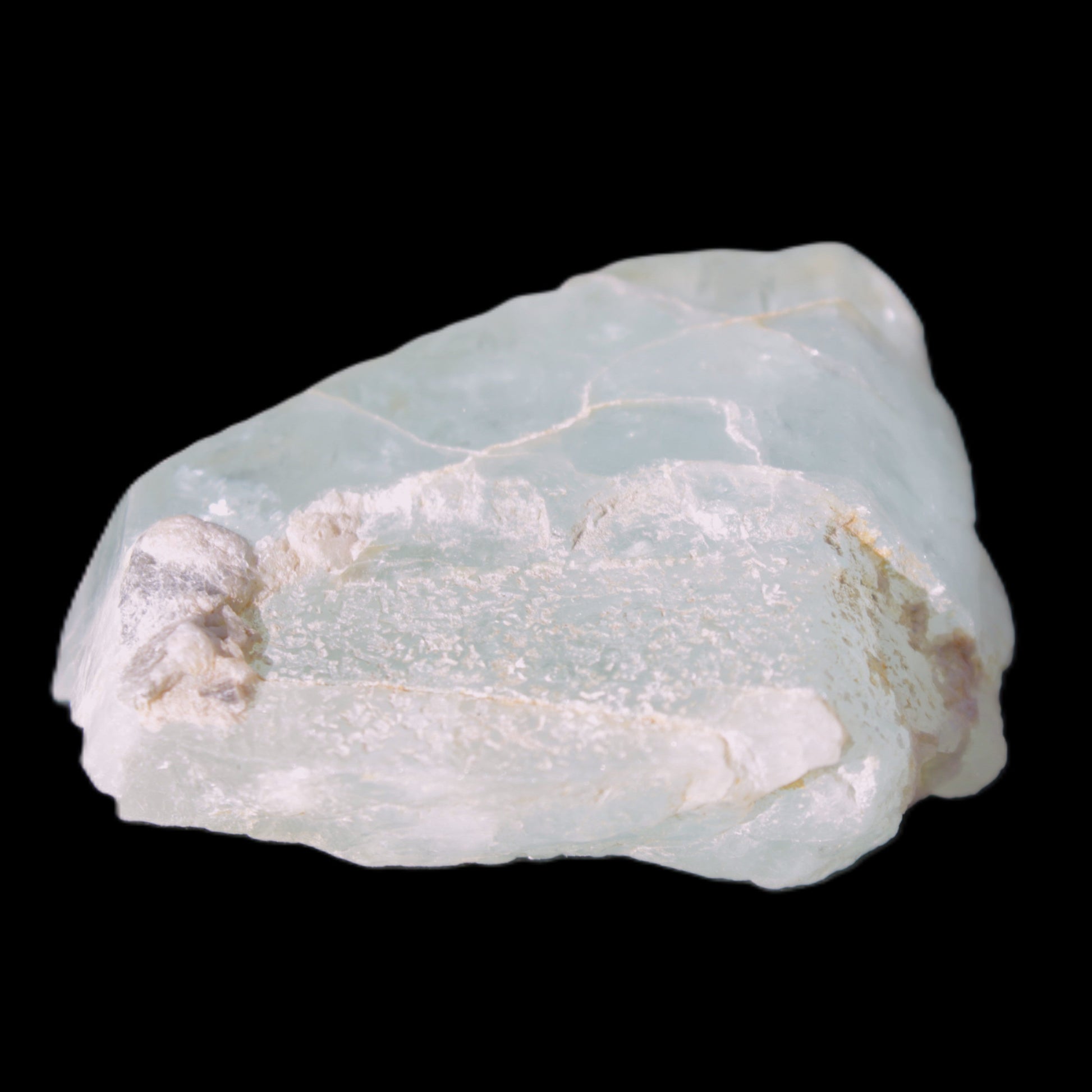 Blue Aquamarine 43*31*18mm 150ct 30g in sunlight - Rocks and Things Store