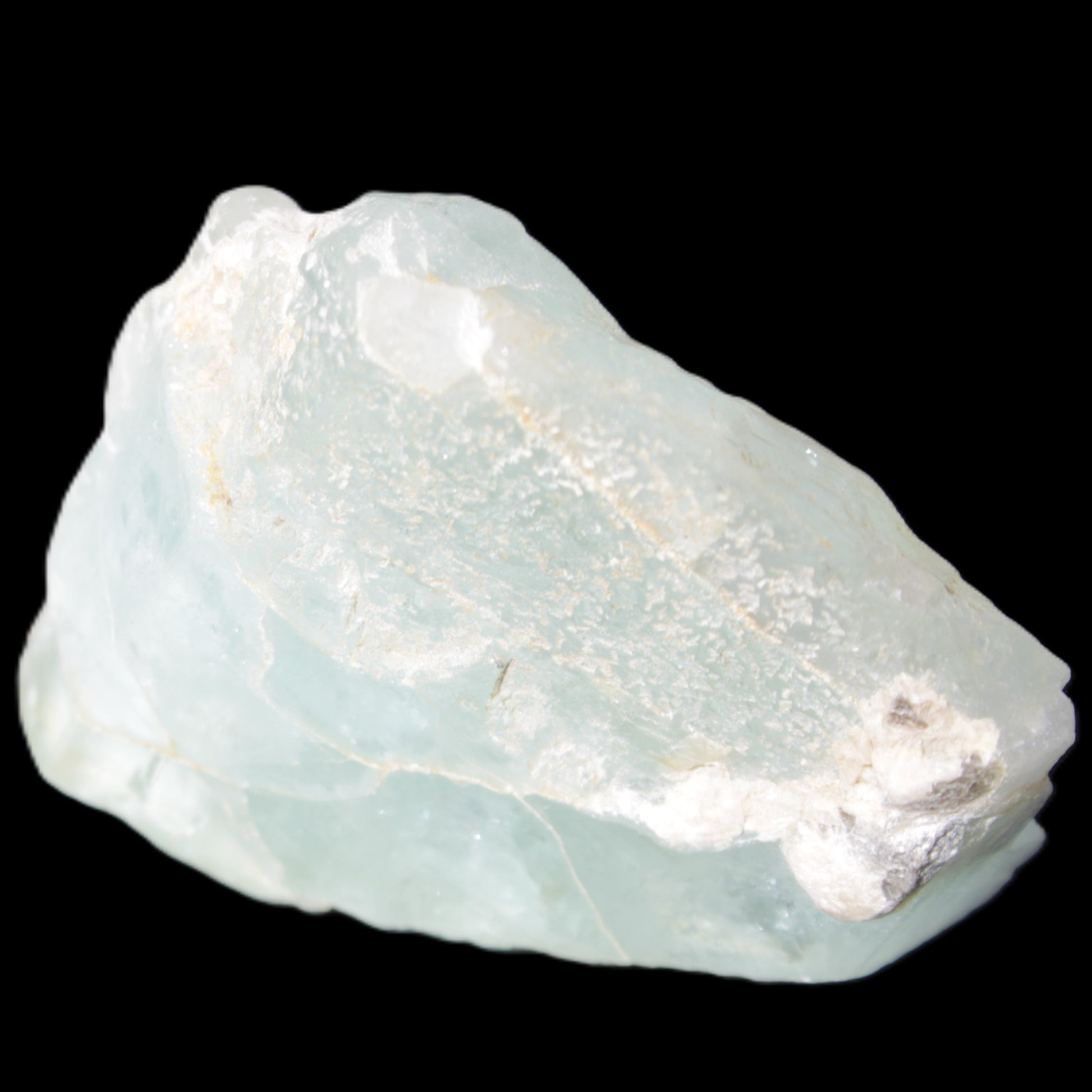 Blue Aquamarine 43*31*18mm 150ct 30g in sunlight - Rocks and Things Store
