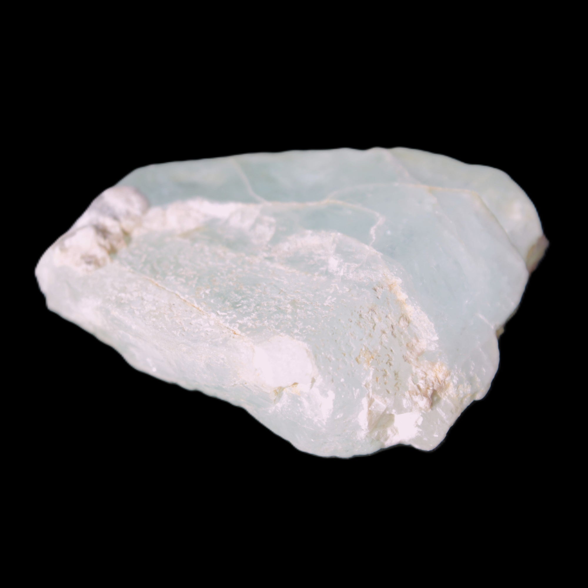 Blue Aquamarine 43*31*18mm 150ct 30g in sunlight - Rocks and Things Store