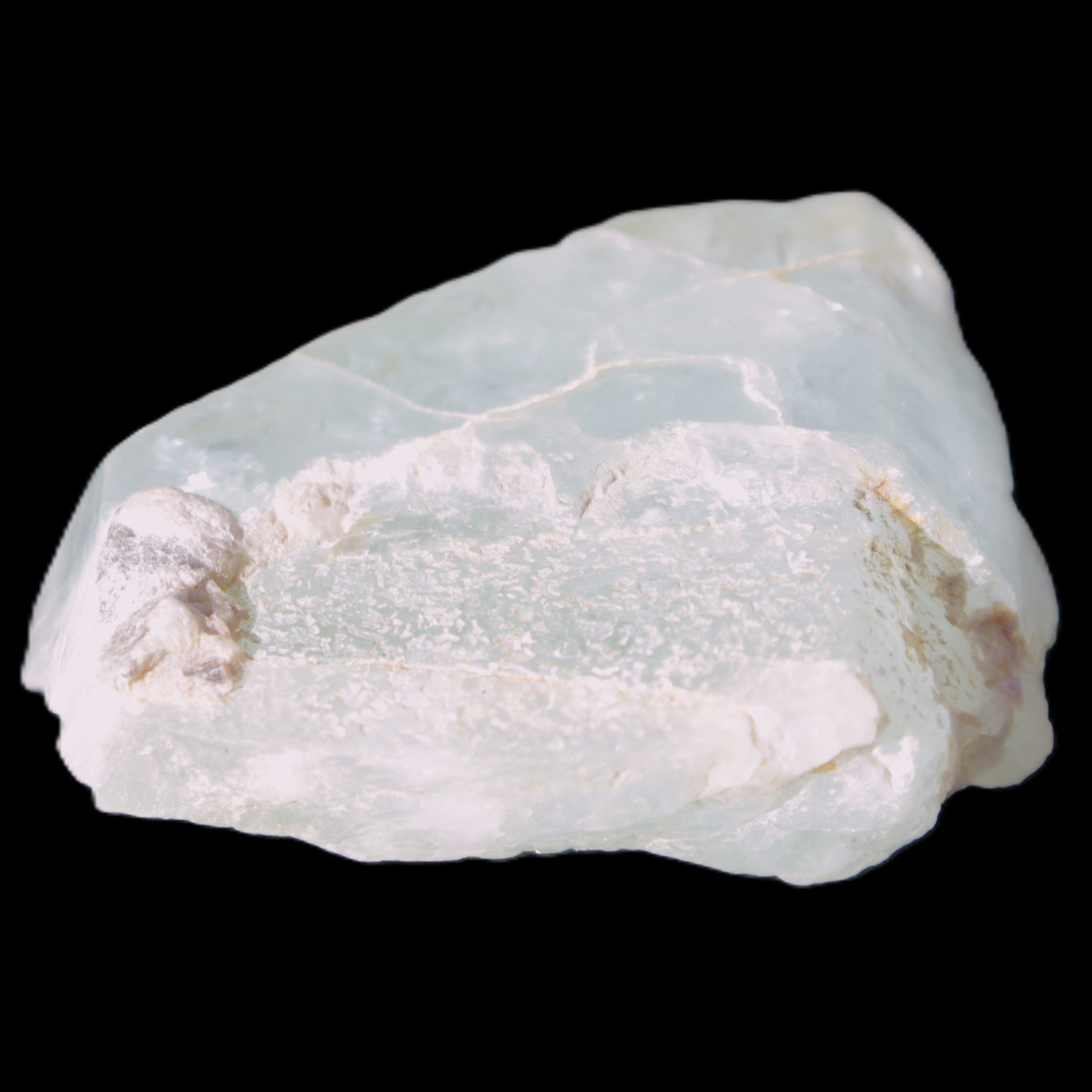 Blue Aquamarine 43*31*18mm 150ct 30g in sunlight - Rocks and Things Store