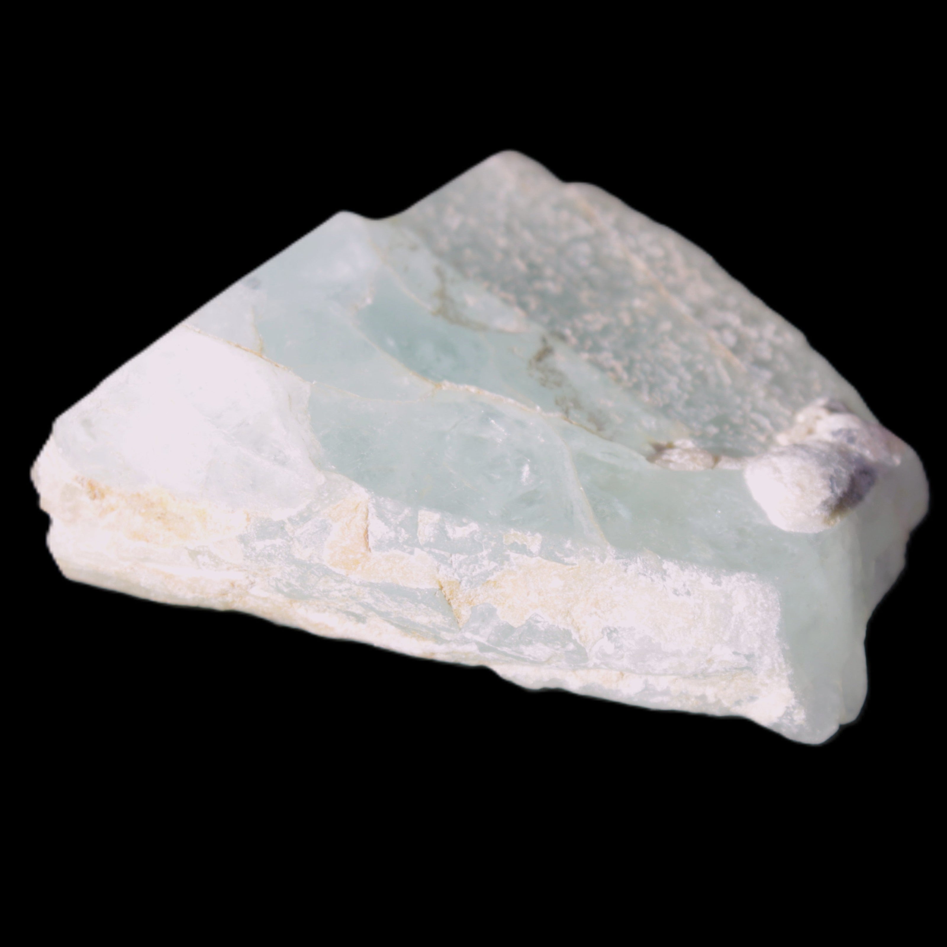 Blue Aquamarine 43*31*18mm 150ct 30g in sunlight - Rocks and Things Store