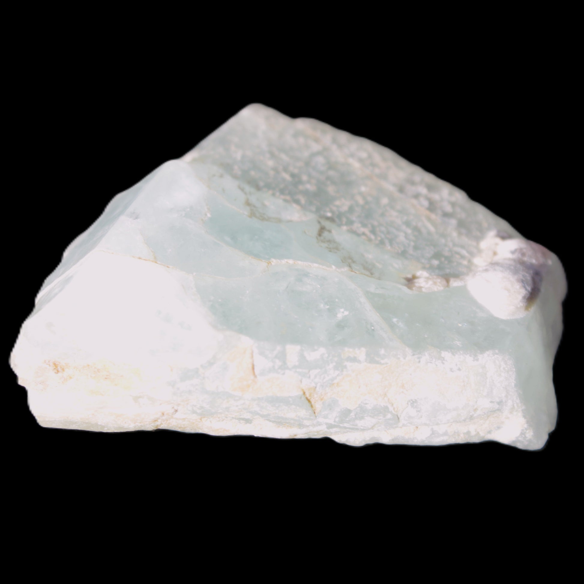 Blue Aquamarine 43*31*18mm 150ct 30g in sunlight - Rocks and Things Store