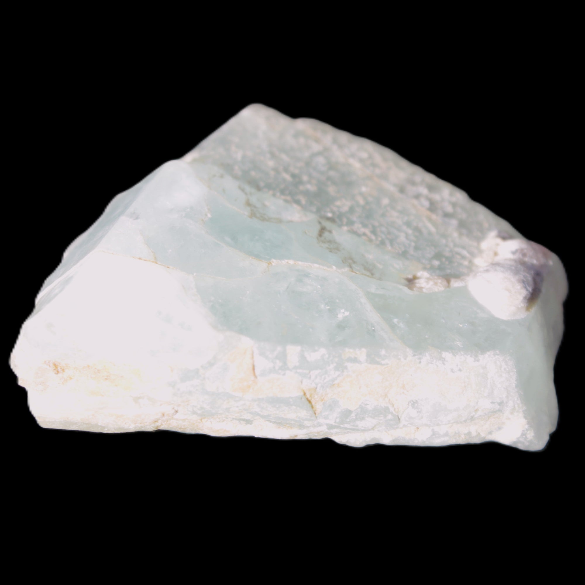 Blue Aquamarine 43*31*18mm 150ct 30g in sunlight - Rocks and Things Store