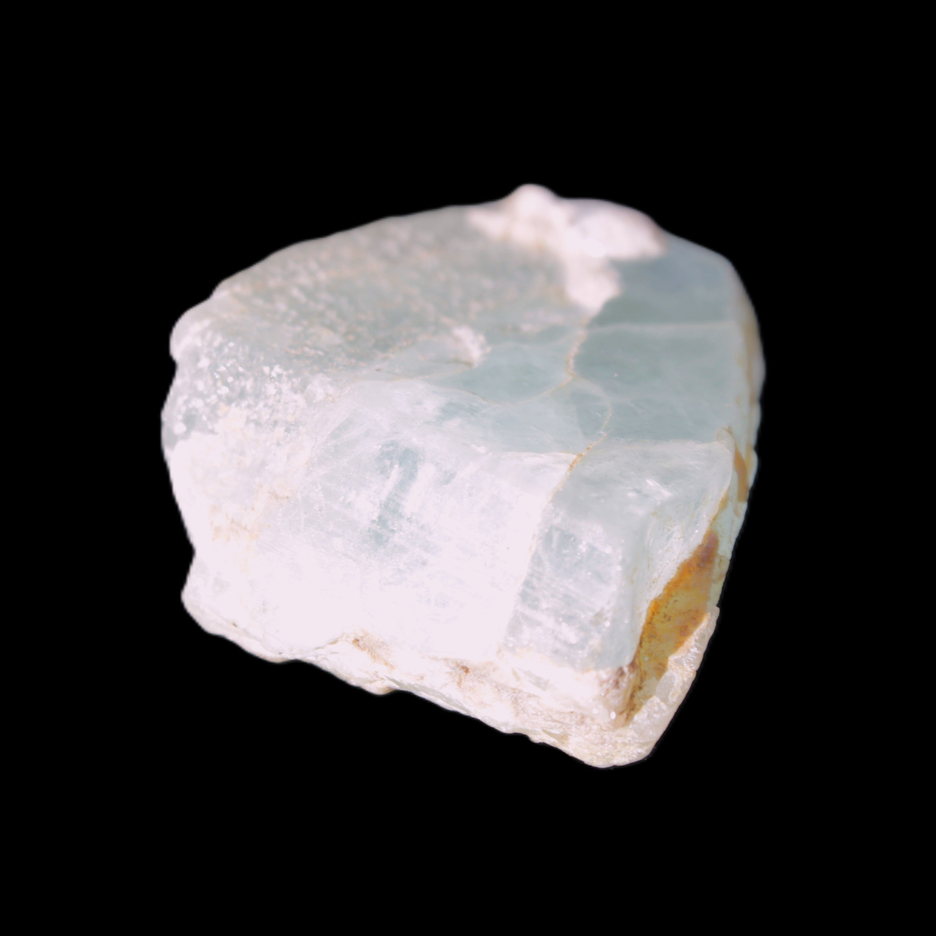 Blue Aquamarine 43*31*18mm 150ct 30g in sunlight - Rocks and Things Store