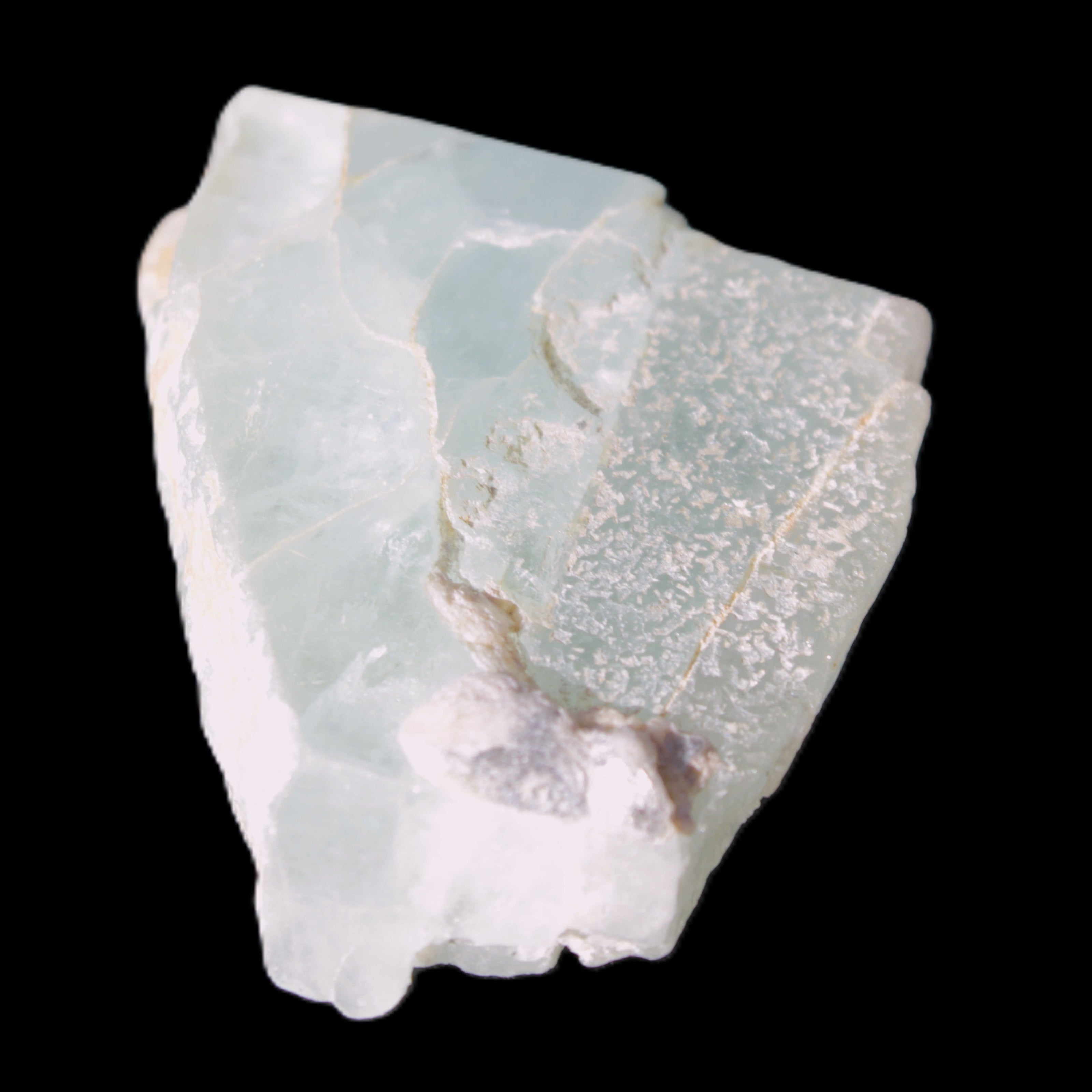 Blue Aquamarine 43*31*18mm 150ct 30g in sunlight - Rocks and Things Store