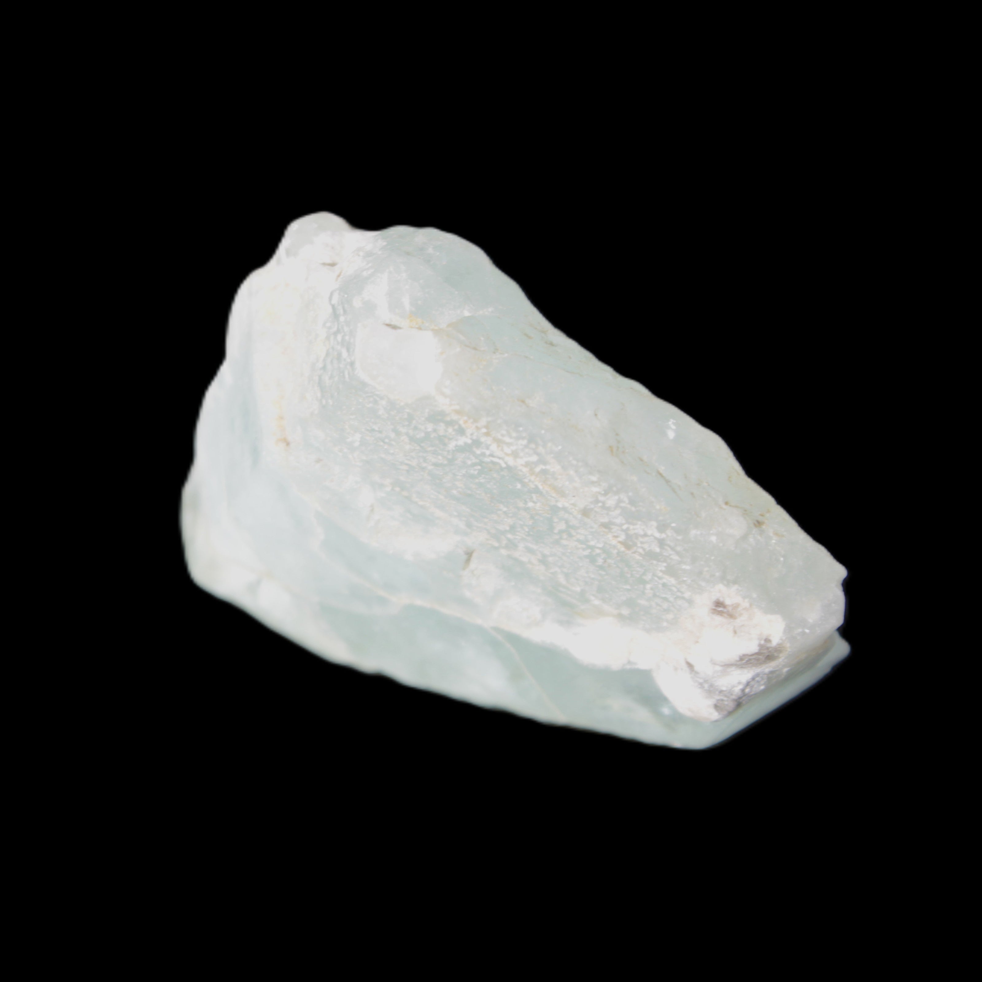 Blue Aquamarine 43*31*18mm 150ct 30g in sunlight - Rocks and Things Store