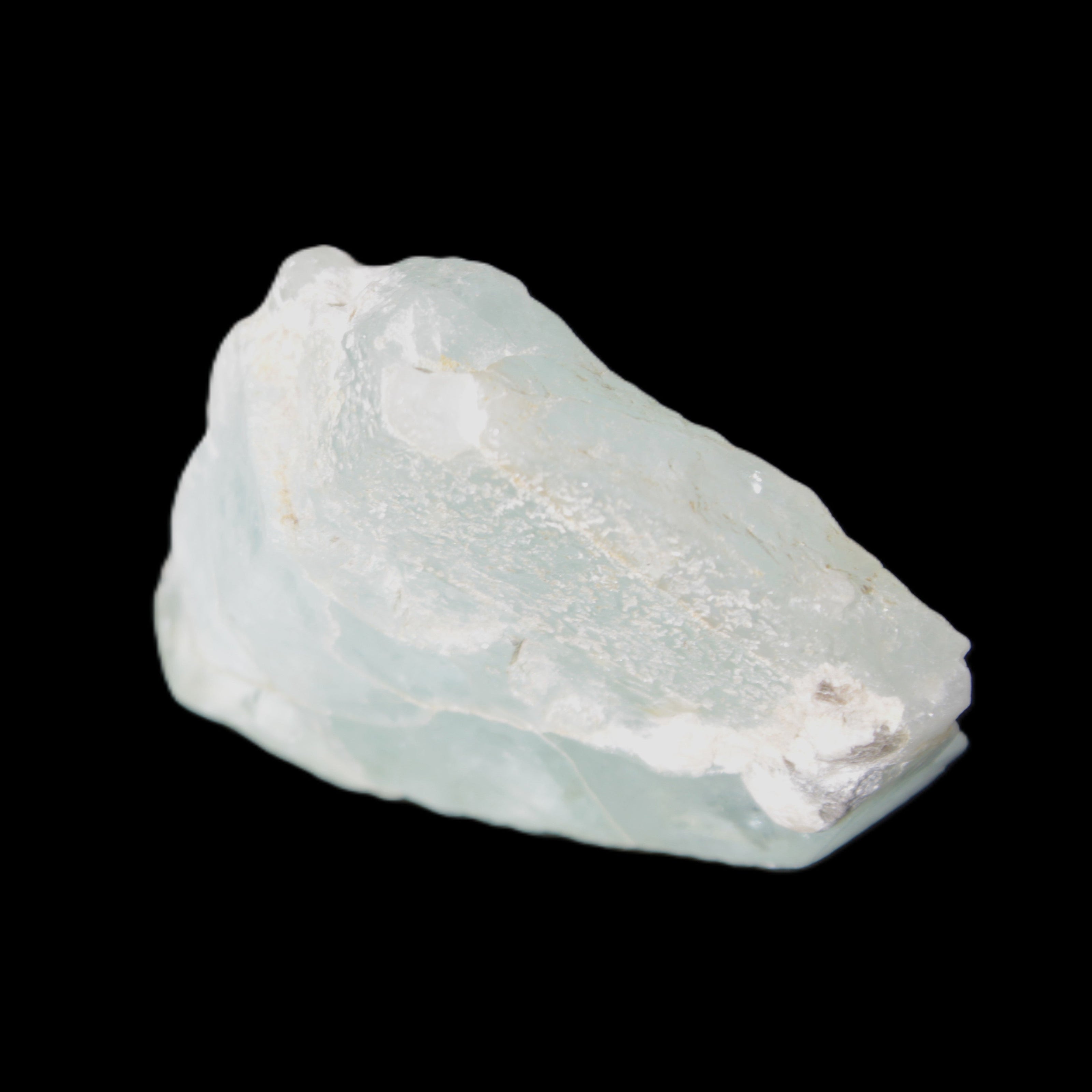 Blue Aquamarine 43*31*18mm 150ct 30g in sunlight - Rocks and Things Store