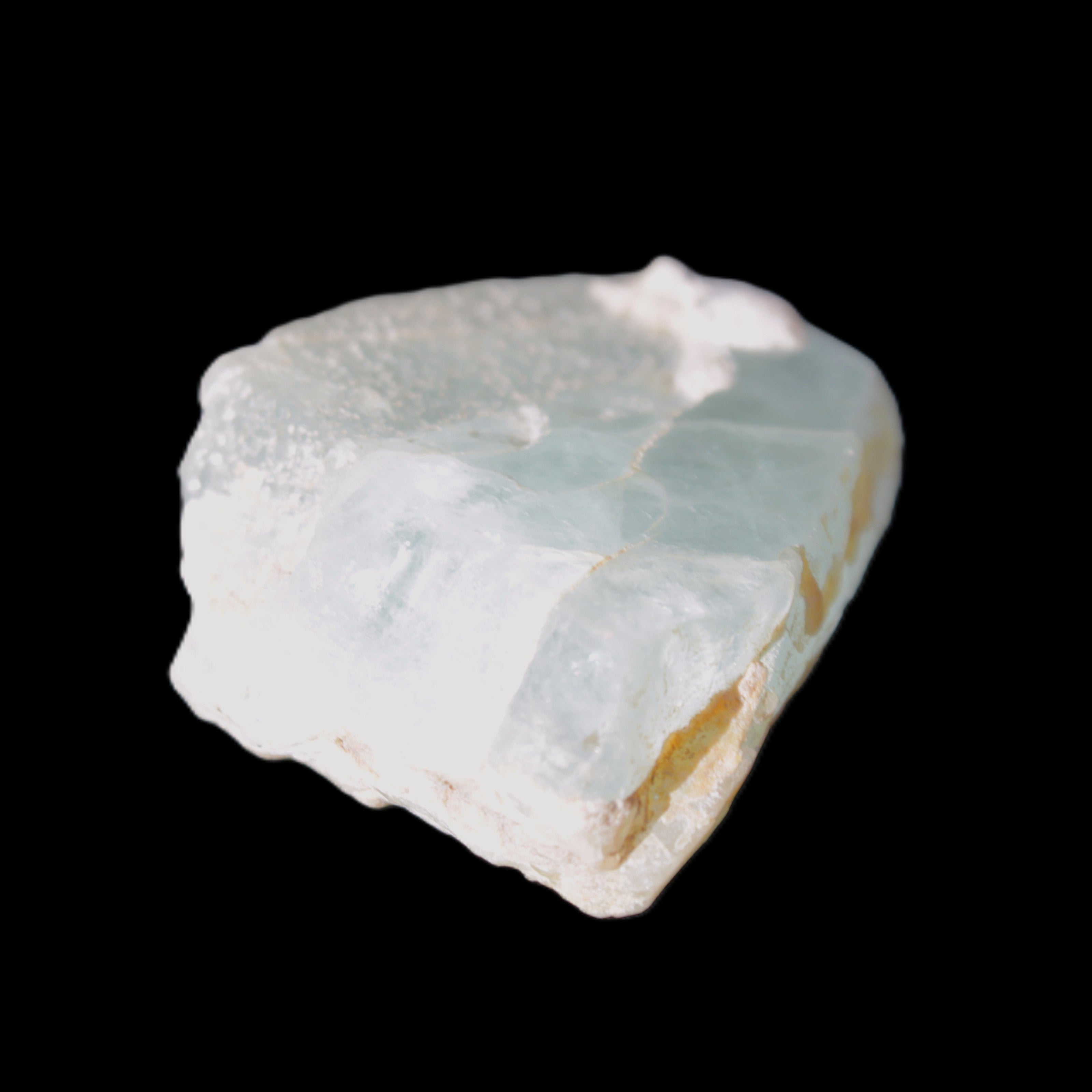 Blue Aquamarine 43*31*18mm 150ct 30g in sunlight - Rocks and Things Store