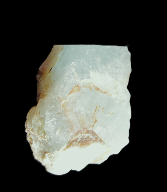 Terminated Blue Aquamarine crystal 40*30*30mm from Afghanistan 48 .1g in sunlight - Rocks and Things Store