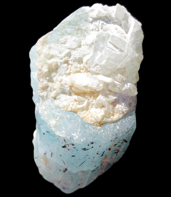 Aquamarine 82.4g in sunlight - Rocks and Things Store