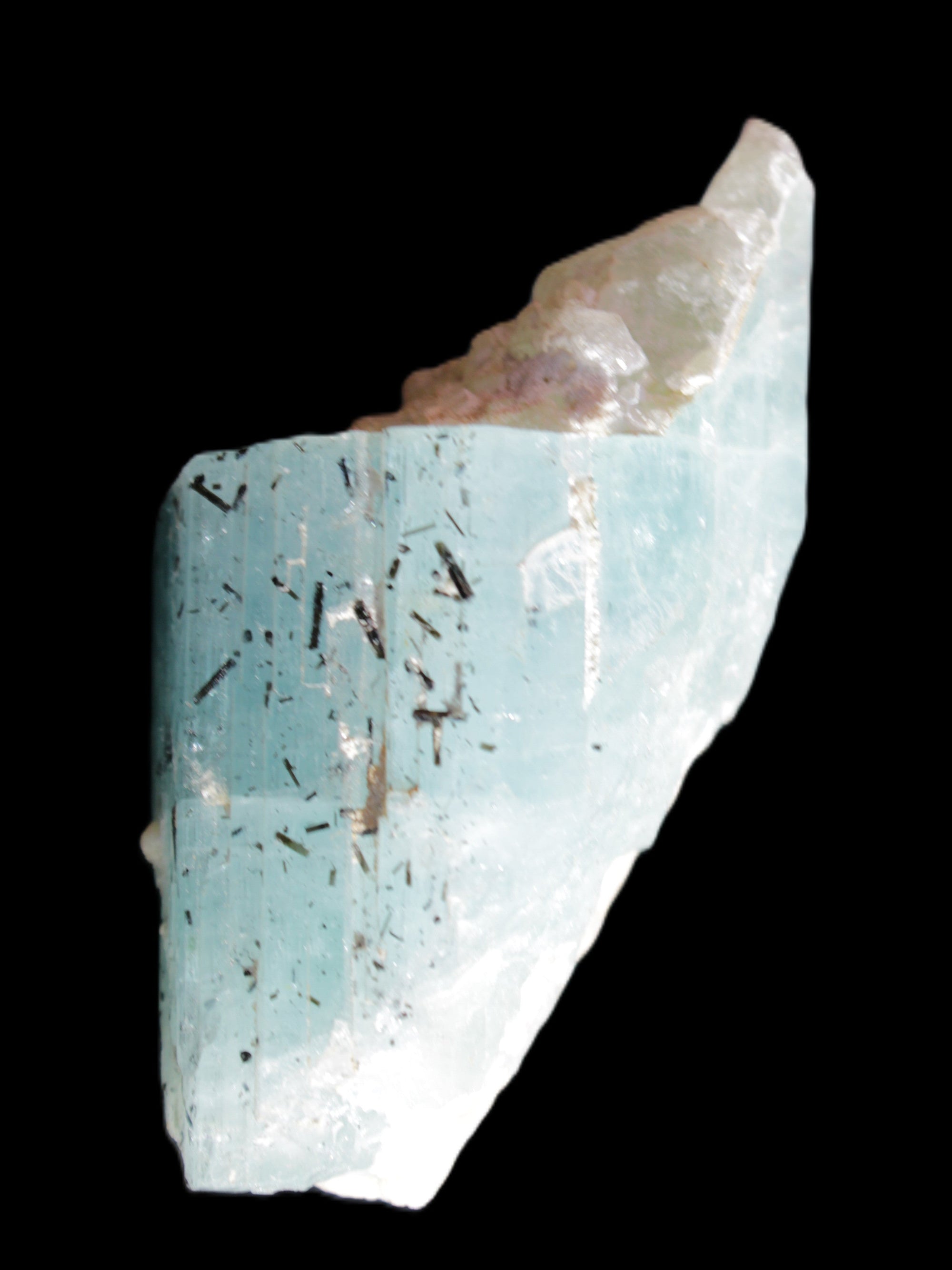 Aquamarine 82.4g in sunlight - Rocks and Things Store
