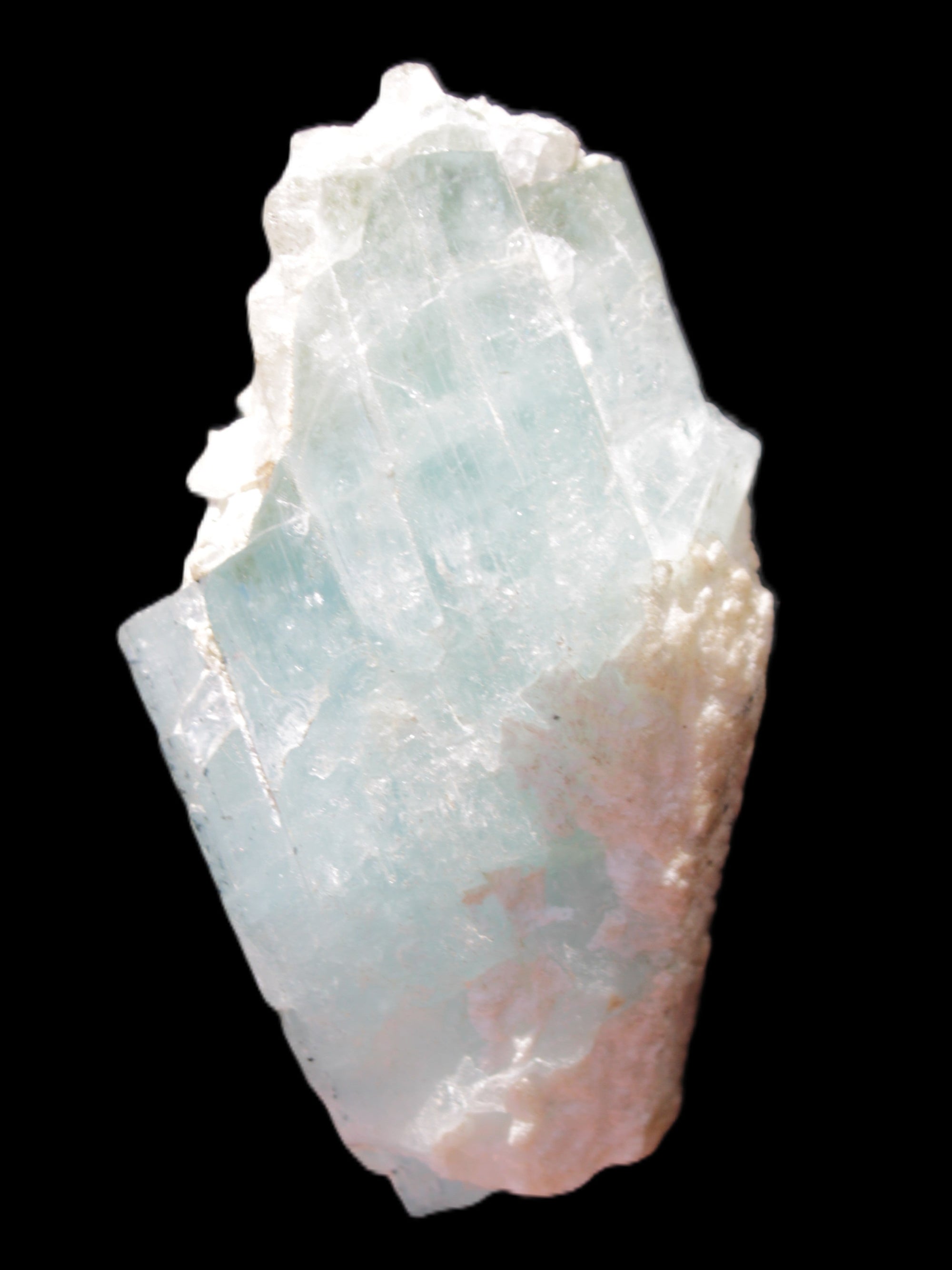 Aquamarine 82.4g in sunlight - Rocks and Things Store