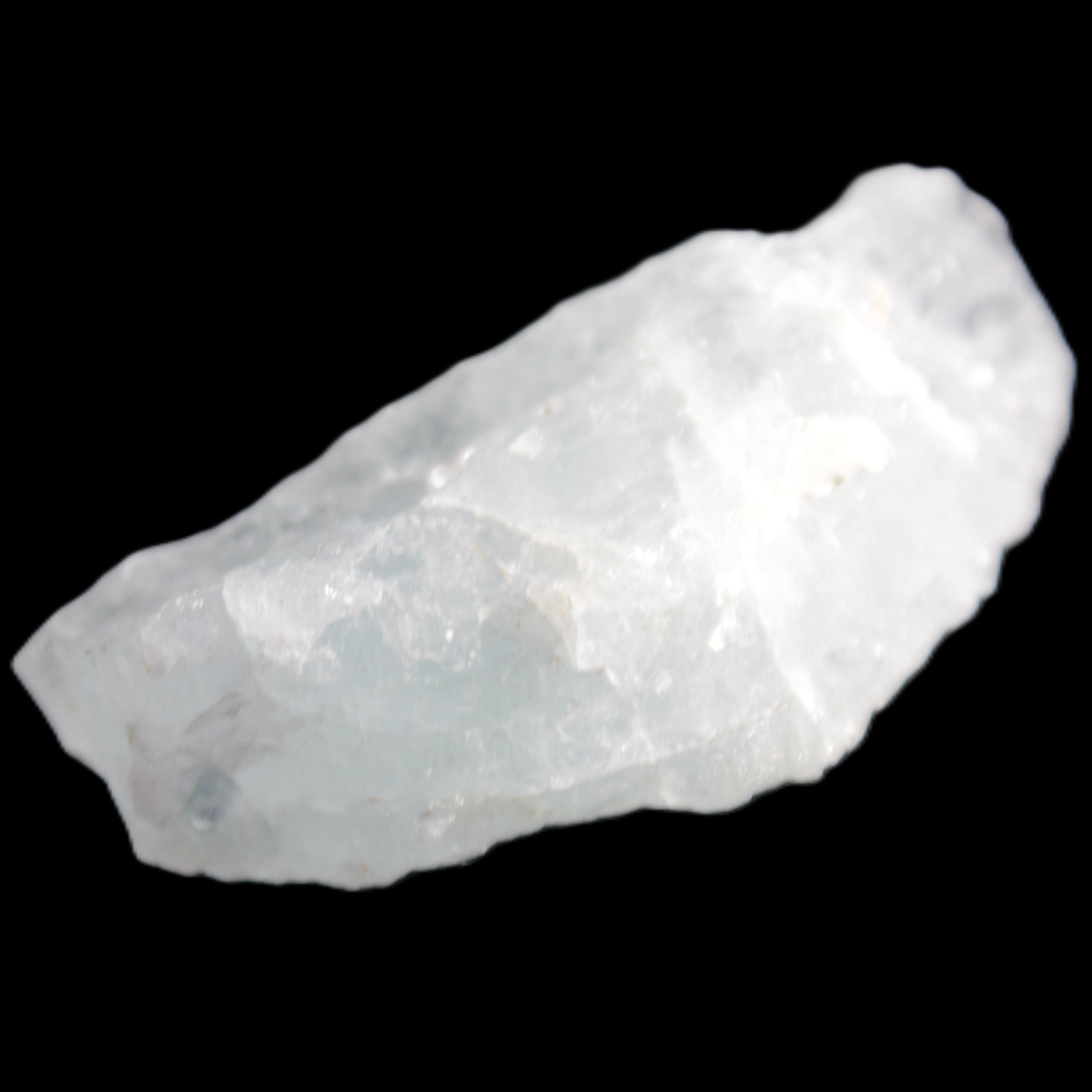 Aquamarine crystal 50*25*14mm 24.2g in sunlight - Rocks and Things Store