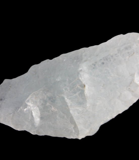 Aquamarine crystal 50*25*14mm 24.2g in sunlight - Rocks and Things Store