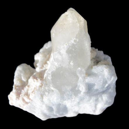 Green tourmaline with Quartz 61.8g in sunlight - Rocks and Things Store