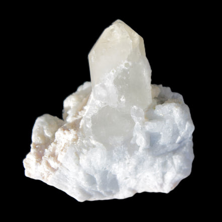 Green tourmaline with Quartz 61.8g in sunlight - Rocks and Things Store