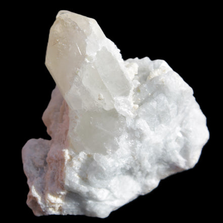 Green tourmaline with Quartz 61.8g in sunlight - Rocks and Things Store