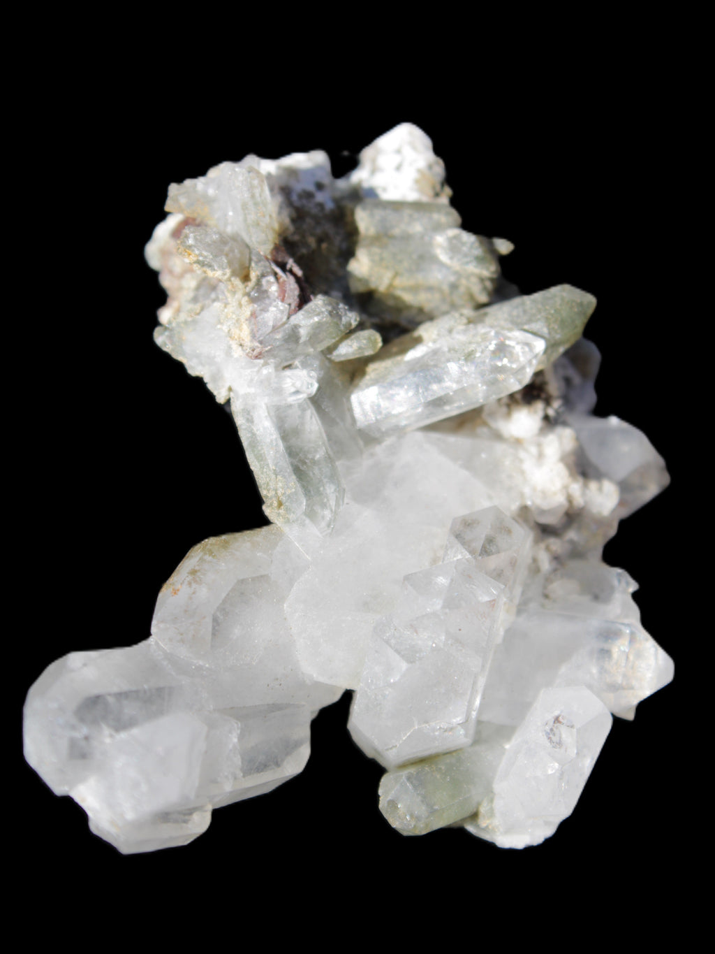 Complex Quartz cluster 60*60*24mm 50g in sunlight - Rocks and Things Store