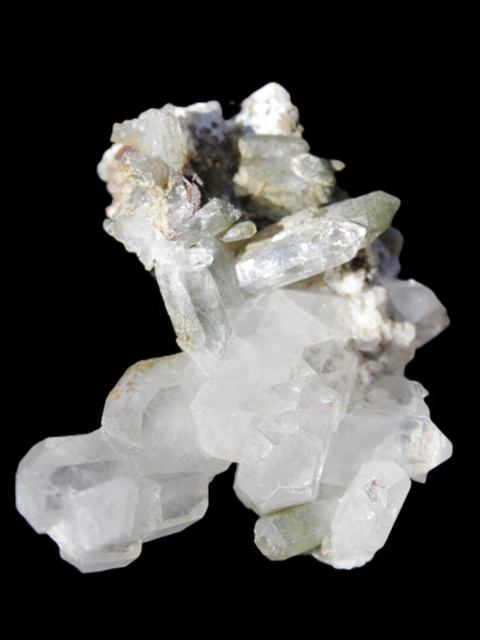 Complex Quartz cluster 60*60*24mm 50g in sunlight - Rocks and Things Store