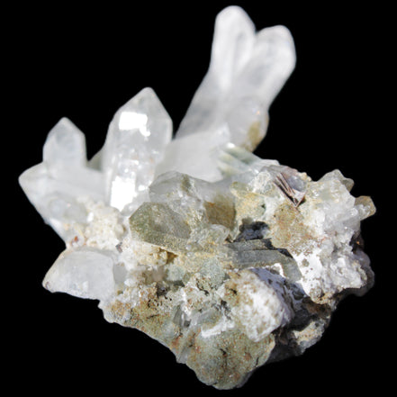 Complex Quartz cluster 60*60*24mm 50g in sunlight - Rocks and Things Store