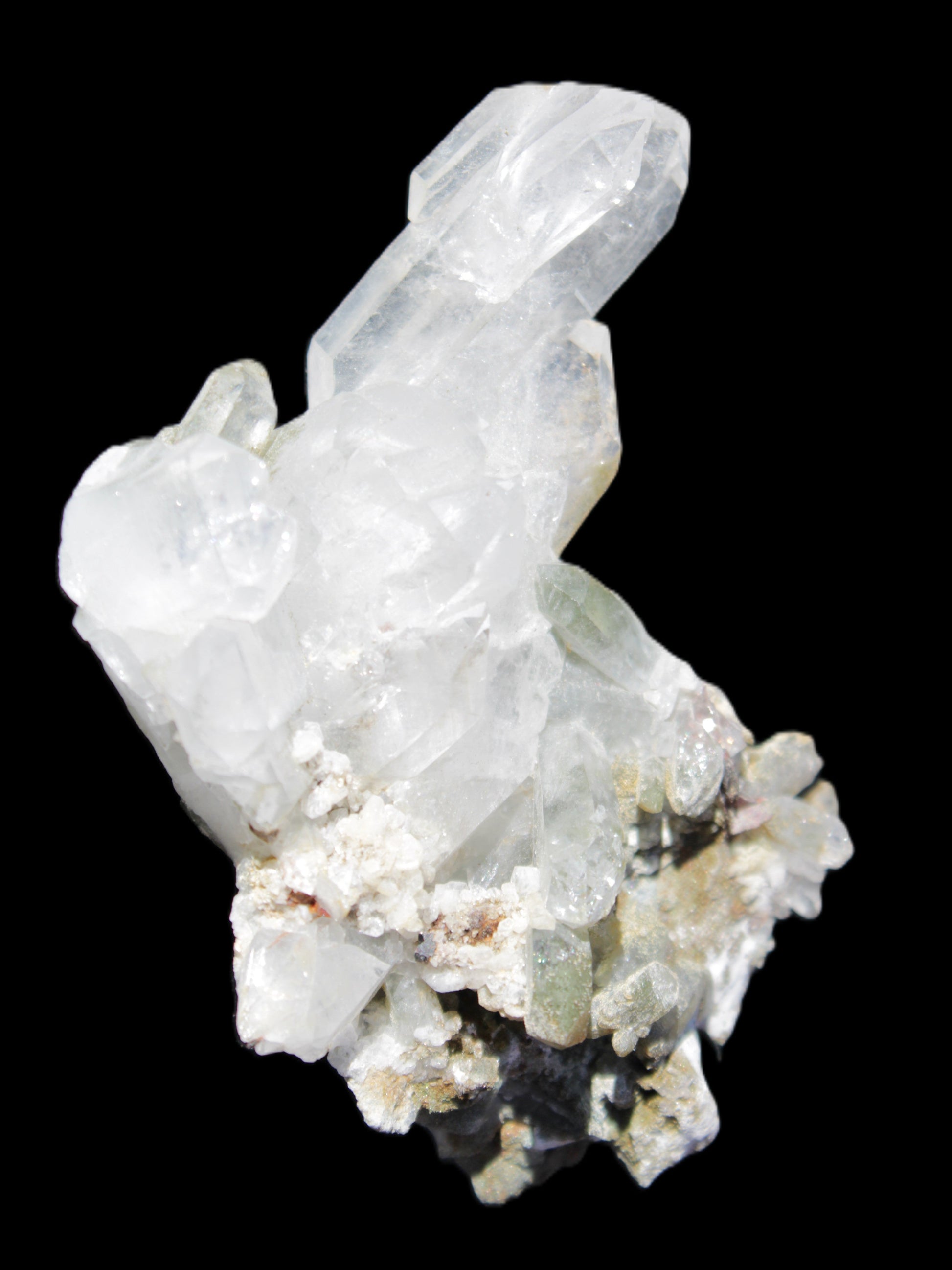 Complex Quartz cluster 60*60*24mm 50g in sunlight - Rocks and Things Store