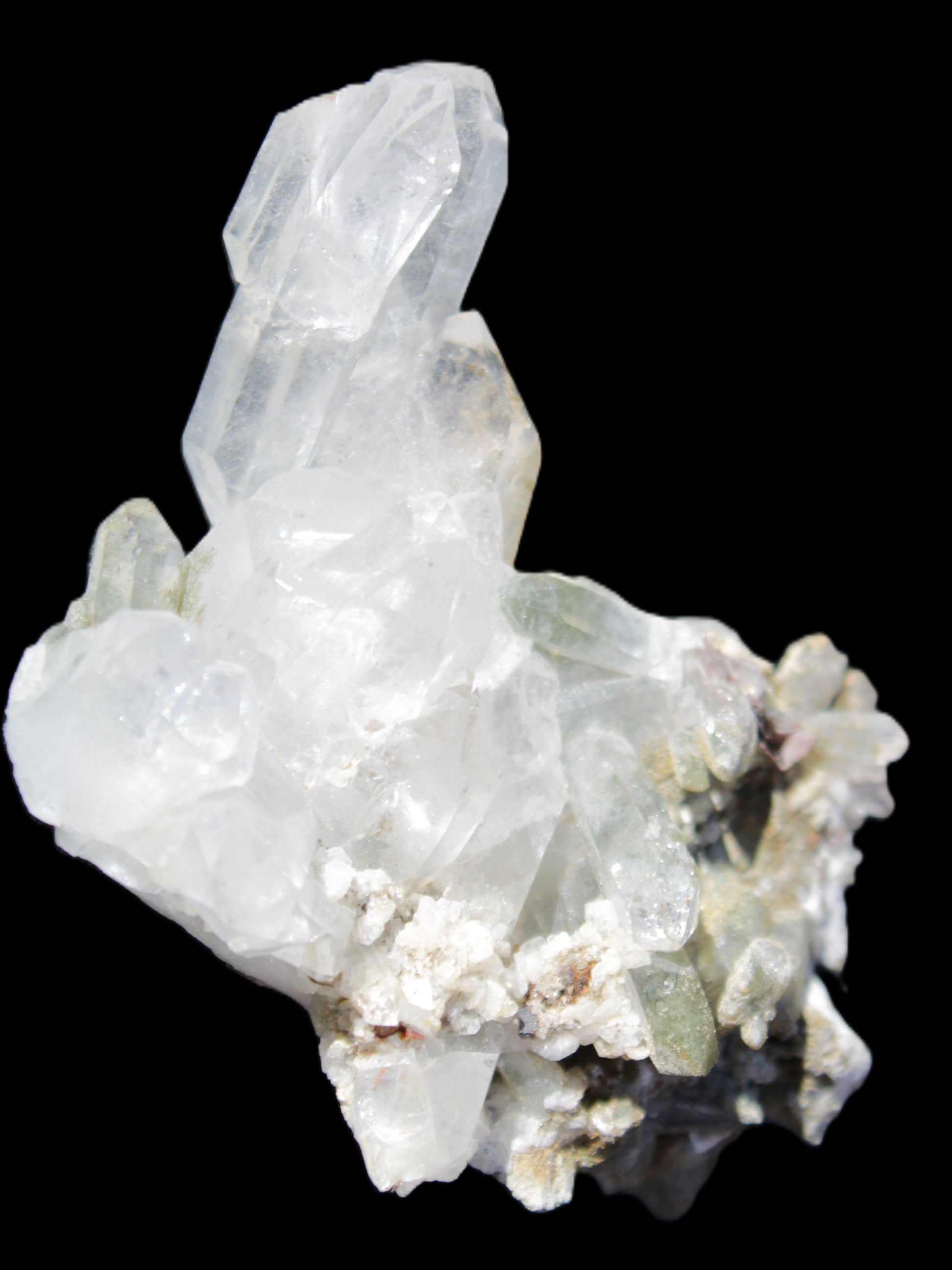Complex Quartz cluster 60*60*24mm 50g in sunlight - Rocks and Things Store