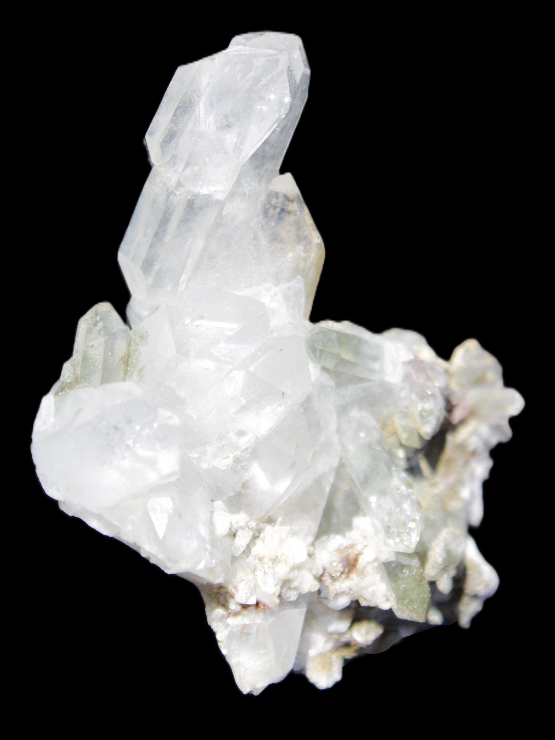 Complex Quartz cluster 60*60*24mm 50g in sunlight - Rocks and Things Store