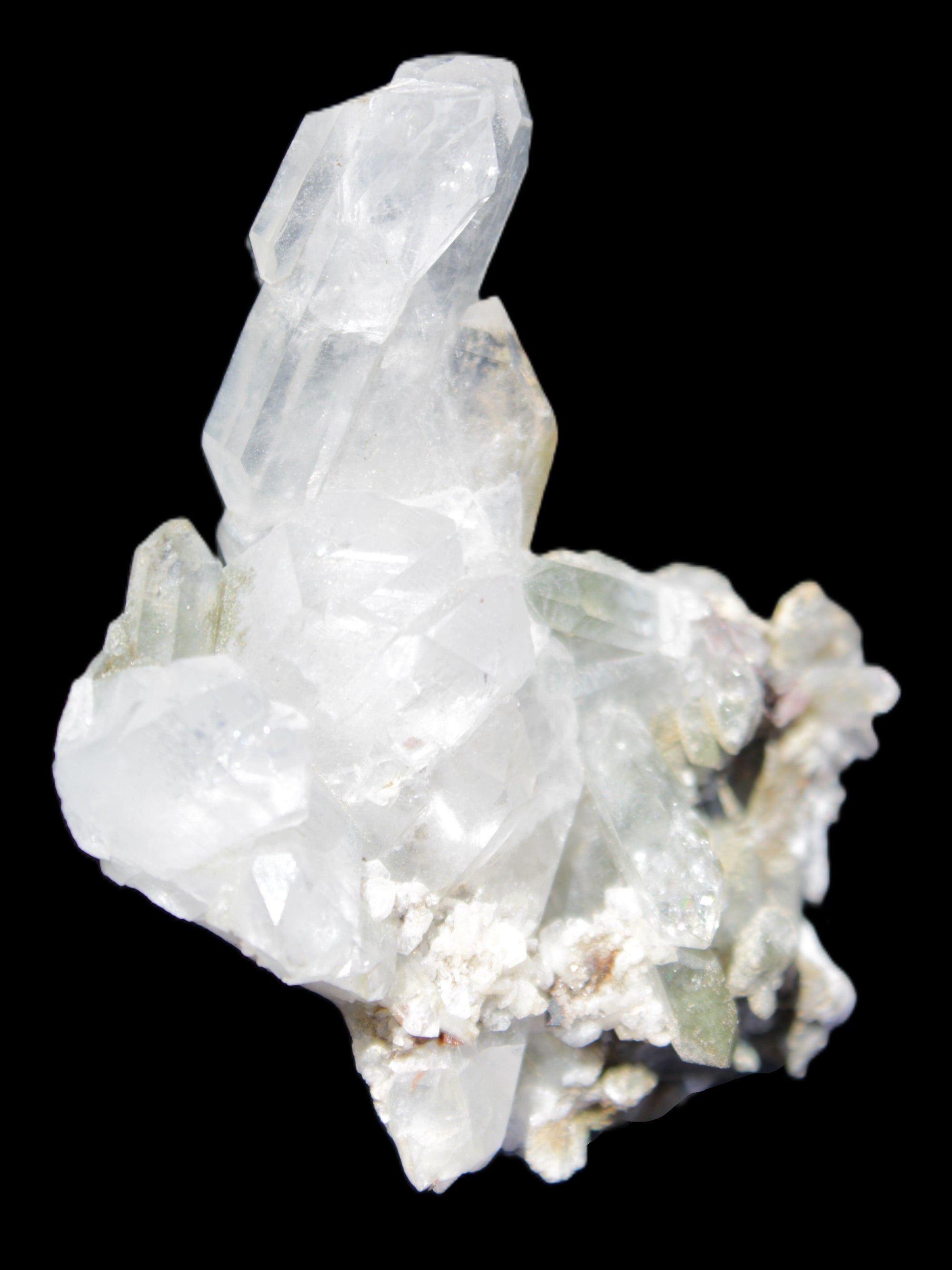 Complex Quartz cluster 60*60*24mm 50g in sunlight - Rocks and Things Store