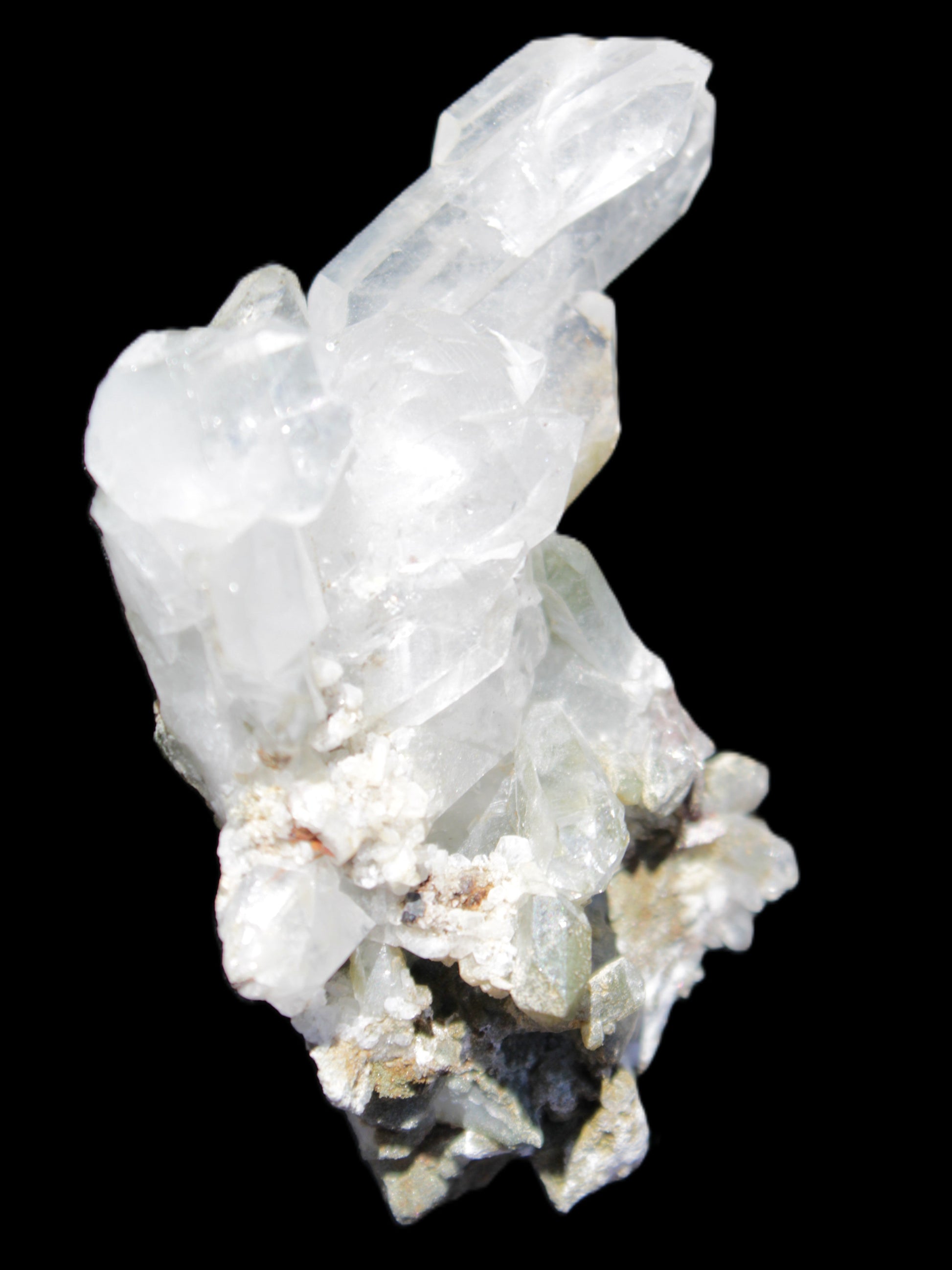 Complex Quartz cluster 60*60*24mm 50g in sunlight - Rocks and Things Store