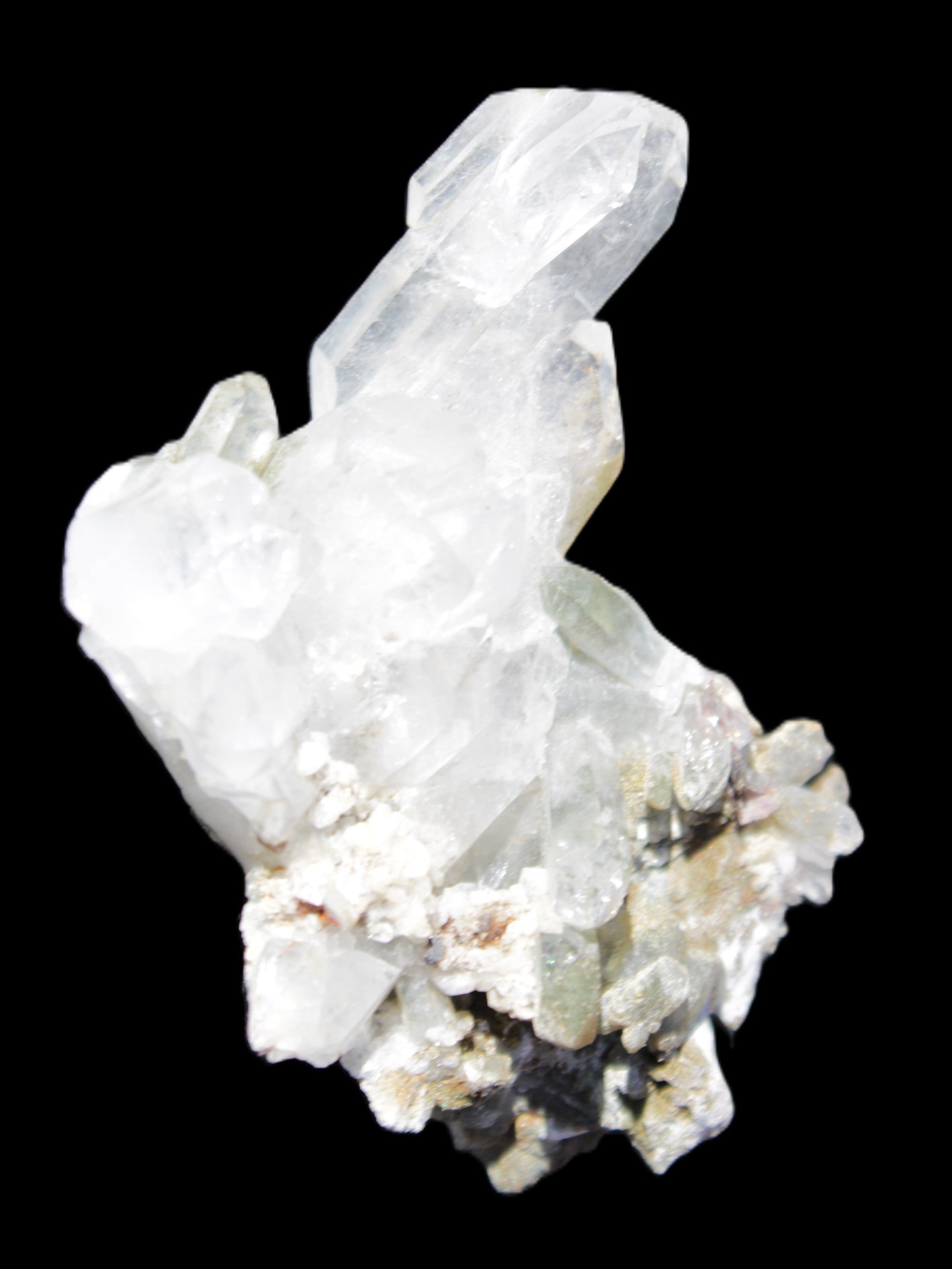 Complex Quartz cluster 60*60*24mm 50g in sunlight - Rocks and Things Store