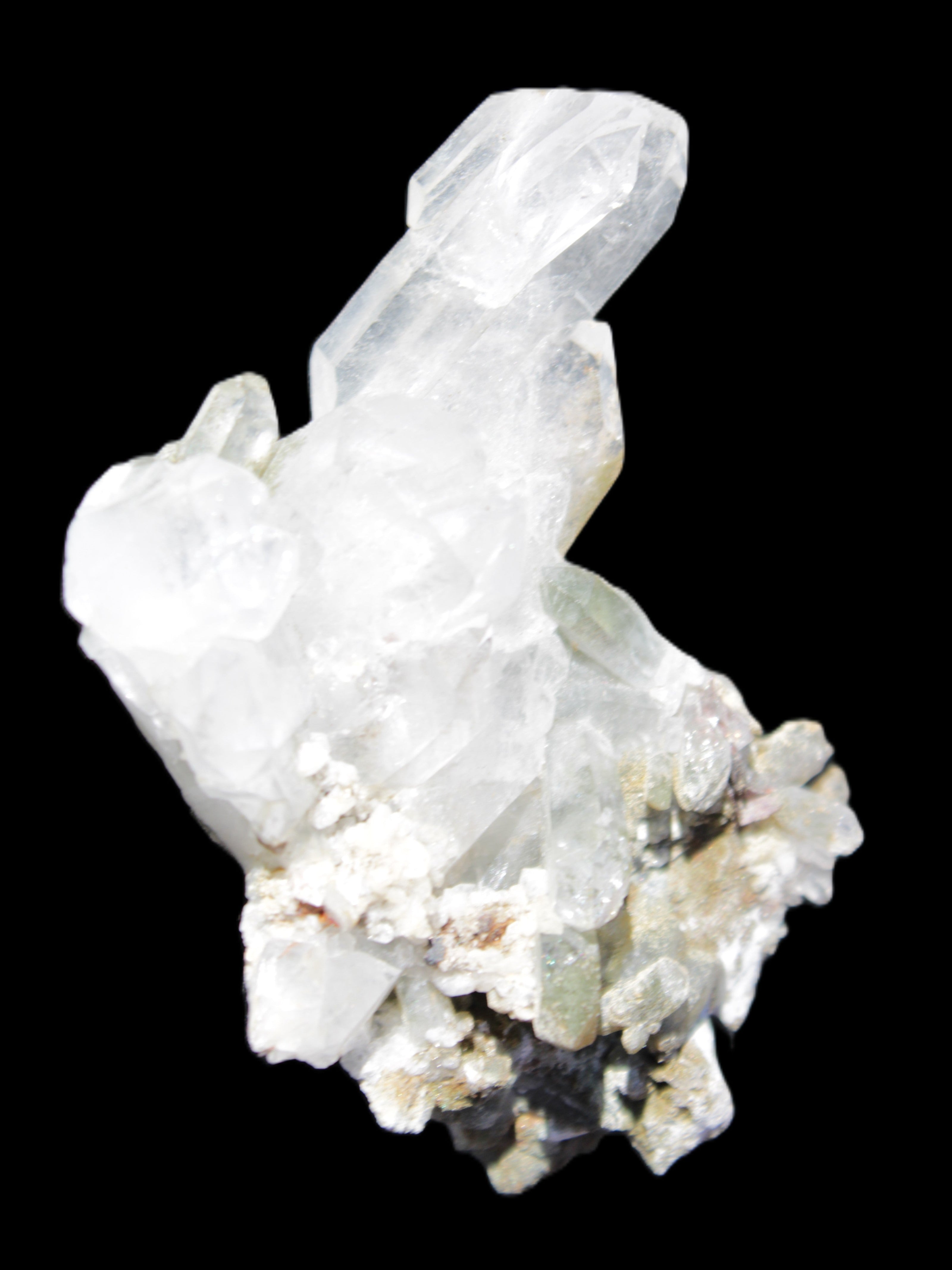 Complex Quartz cluster 60*60*24mm 50g in sunlight - Rocks and Things Store