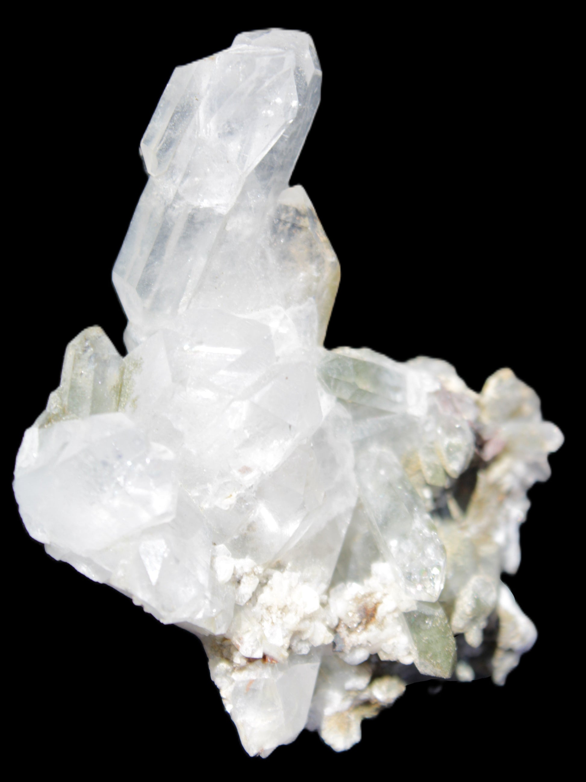 Complex Quartz cluster 60*60*24mm 50g in sunlight - Rocks and Things Store