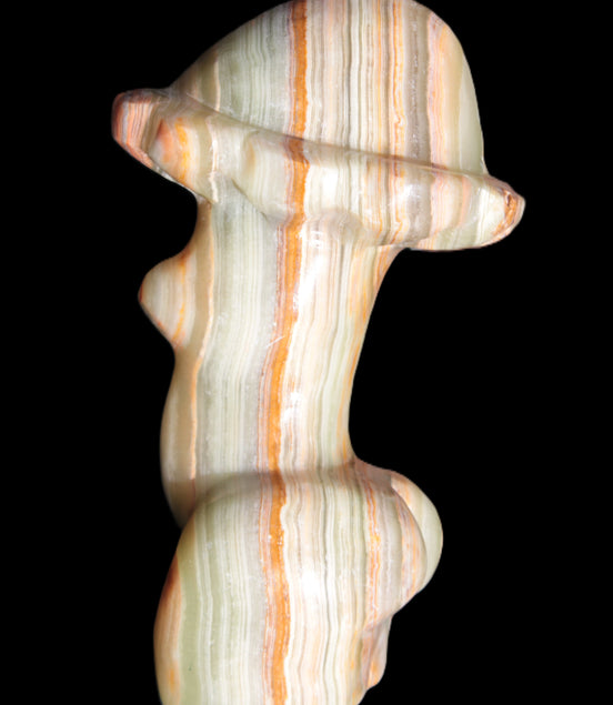 Afgan Jade weird goddess 80 *130mm 758g Rocks and Things