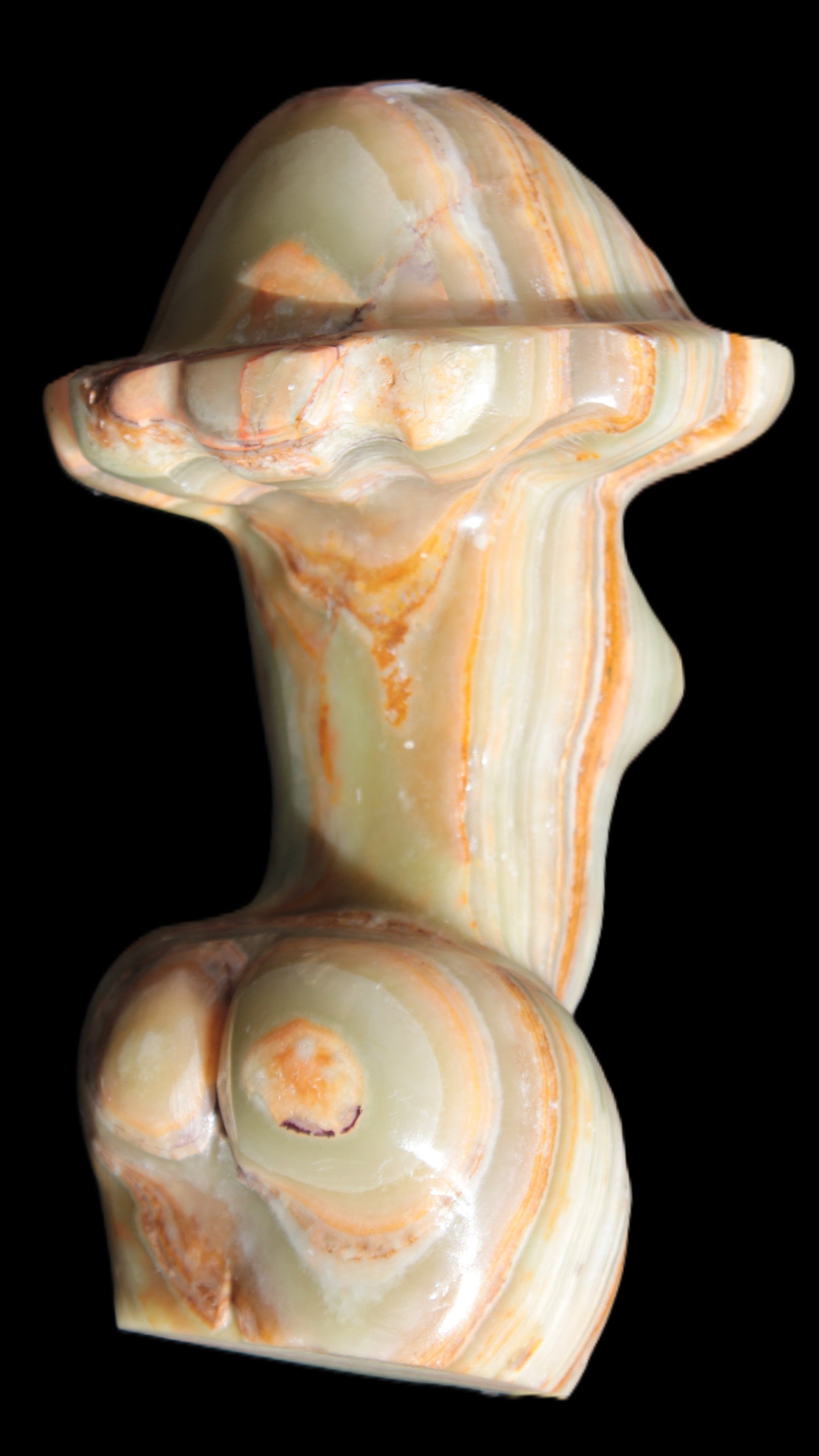 Afgan Jade weird goddess 80 *130mm 758g Rocks and Things
