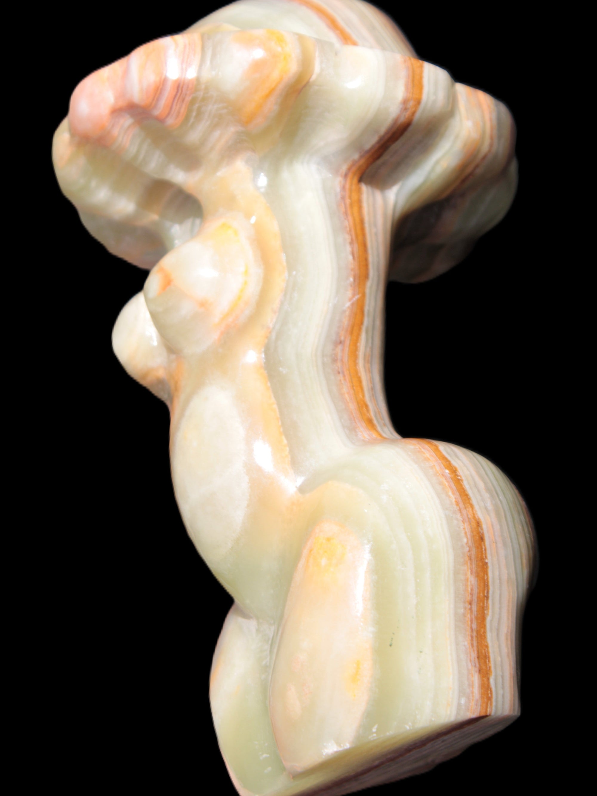 Afgan Jade weird goddess 80 *130mm 758g Rocks and Things