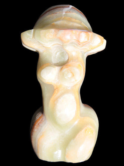 Afgan Jade weird goddess 80 *130mm 758g Rocks and Things