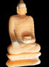 Yellow Calcite hand-carved Buddha statue 170*86*317mm 6300g Rocks and Things Store