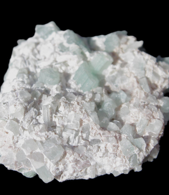 Green Tourmaline cluster 46*41*15mm 142ct 28.5g in sunlight - Rocks and Things