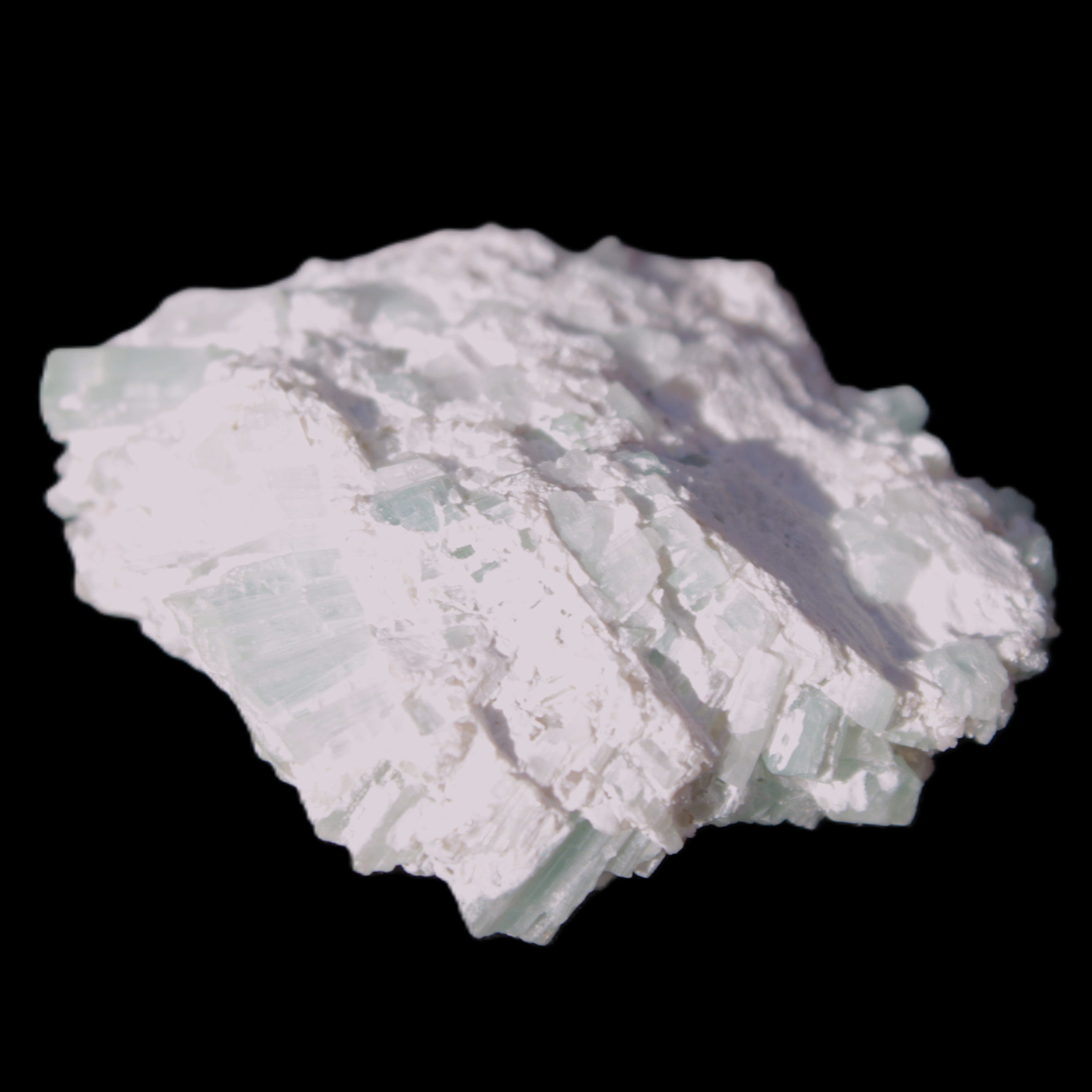 Green Tourmaline cluster 46*41*15mm 142ct 28.5g in sunlight - Rocks and Things Store